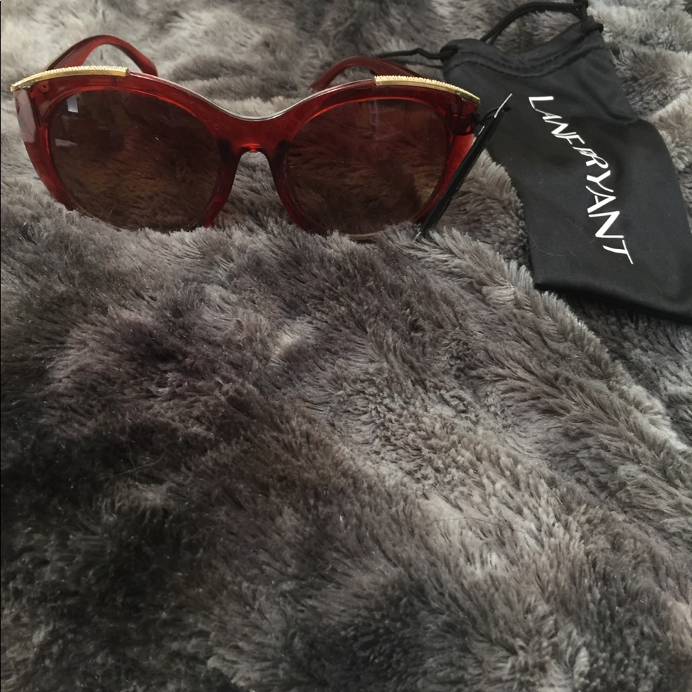 Red sunglasses